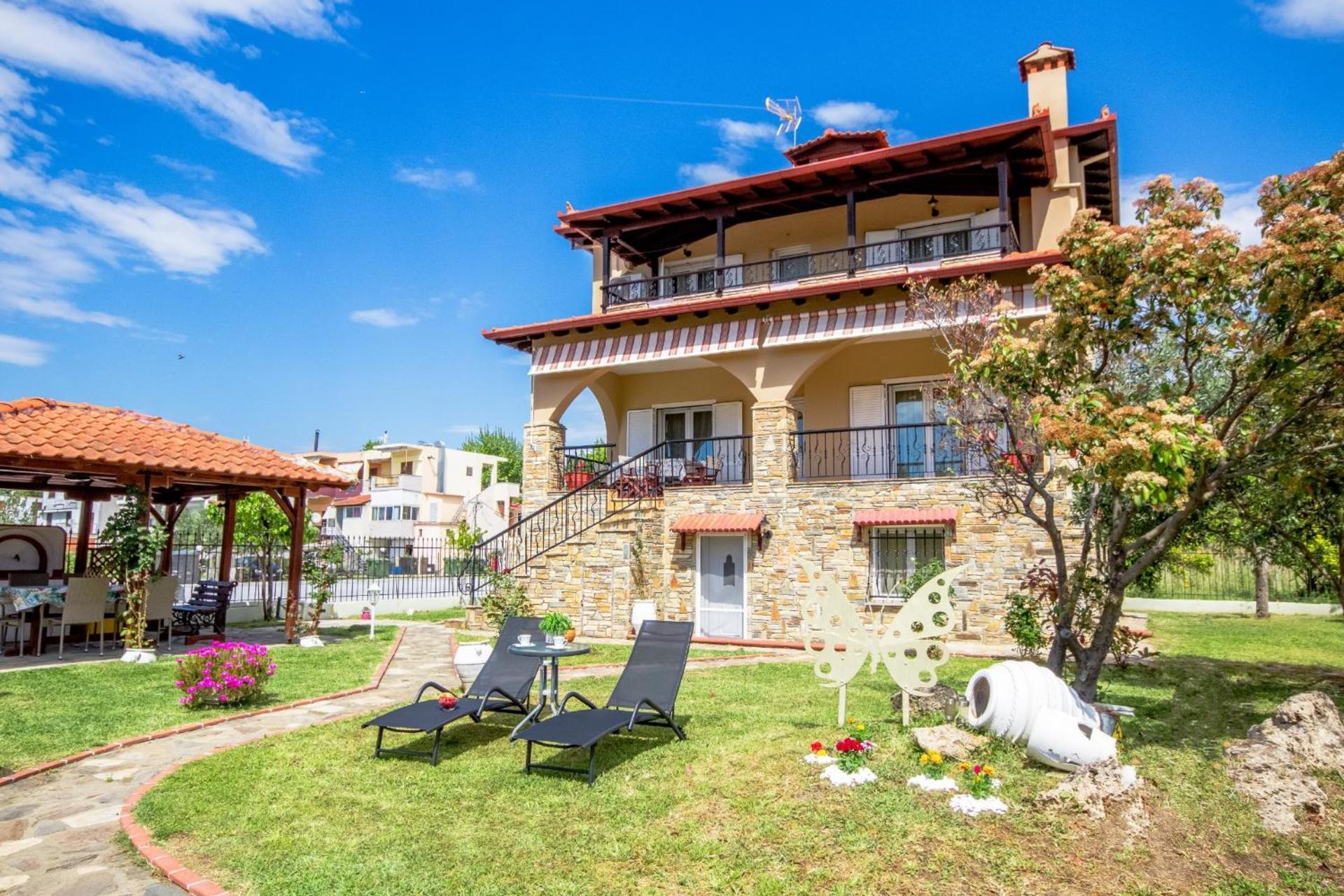 Private 6-Bdrm Villa With Garden 150M To Beach Παράδεισος Εξωτερικό φωτογραφία